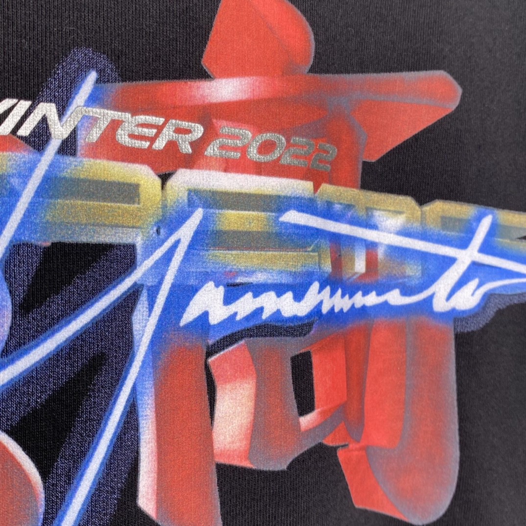 Supreme FW22 Week 4 Supreme x Yohji Yamamoto 山本耀司联名款字母印花 黑色 白色 连帽卫衣 套头 长袖 秋冬 男女同款  SUP-FW22-412