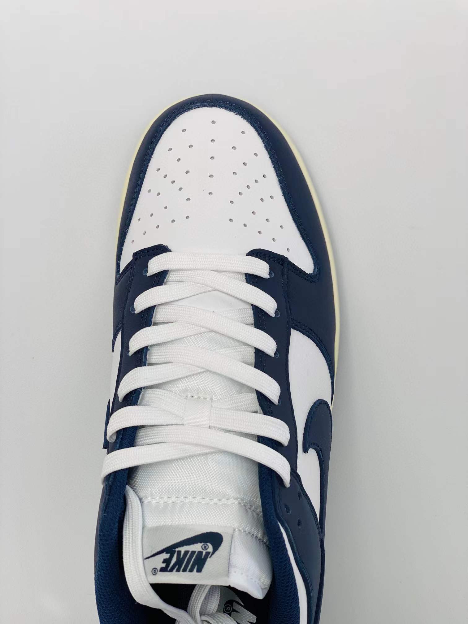 dunk Low Midnight Navy And White 低筒 海军蓝 做旧 复古板鞋 休闲鞋 男鞋 女鞋 DD1503-115