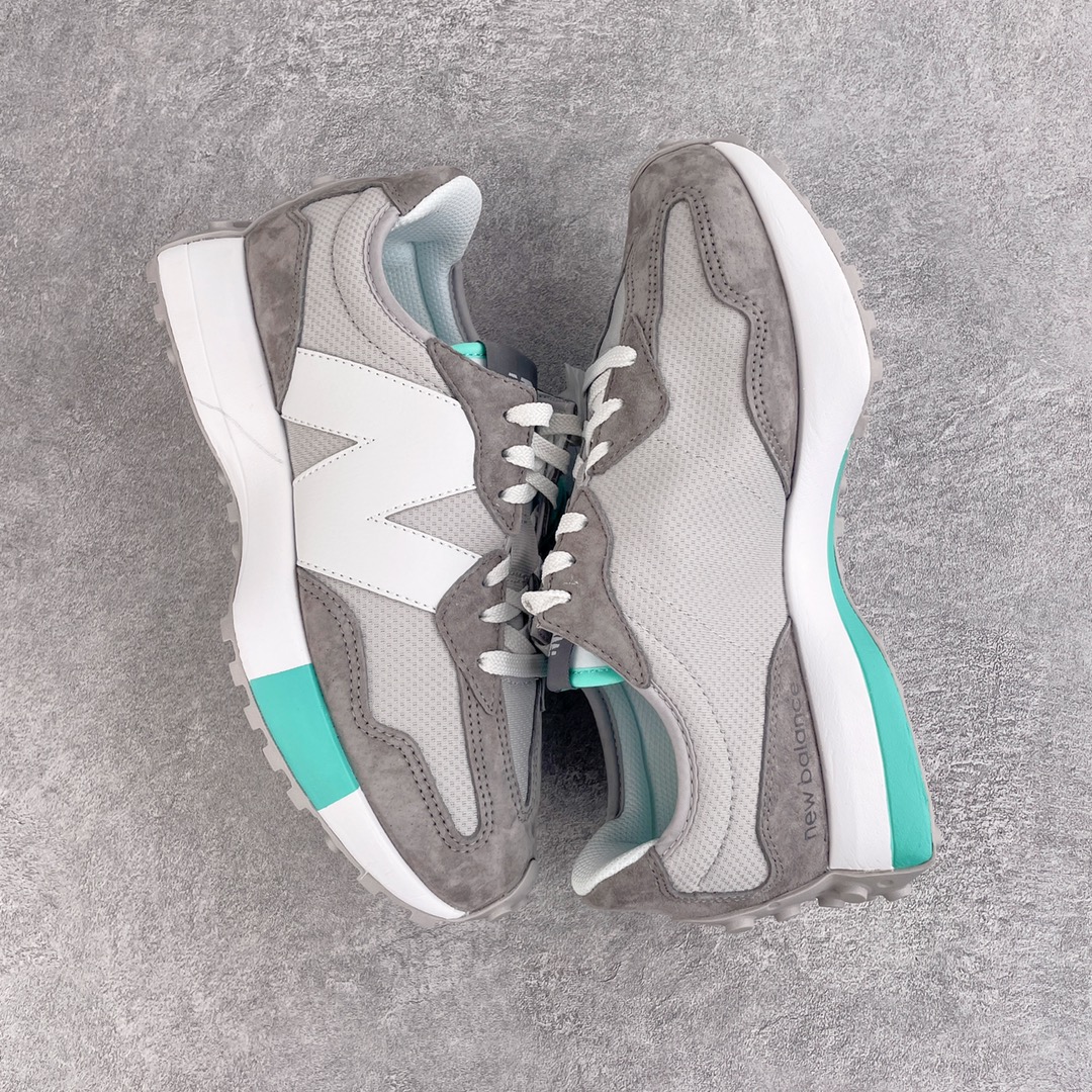 New Balance 327 灰蓝色  低筒 复古慢跑鞋 休闲鞋 板鞋 运动鞋 男鞋 女鞋 MS327RJ1