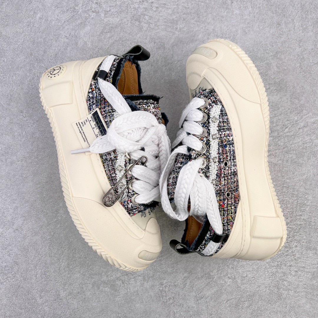 xVESSEL G.O.P. 2.0 MARSHMALLOW Black Tweed Lows 吴建豪 棉花糖 黑白 粗花呢 光感变色 低筒 硫化鞋 板鞋 休闲鞋 男鞋 女鞋 S22X46B