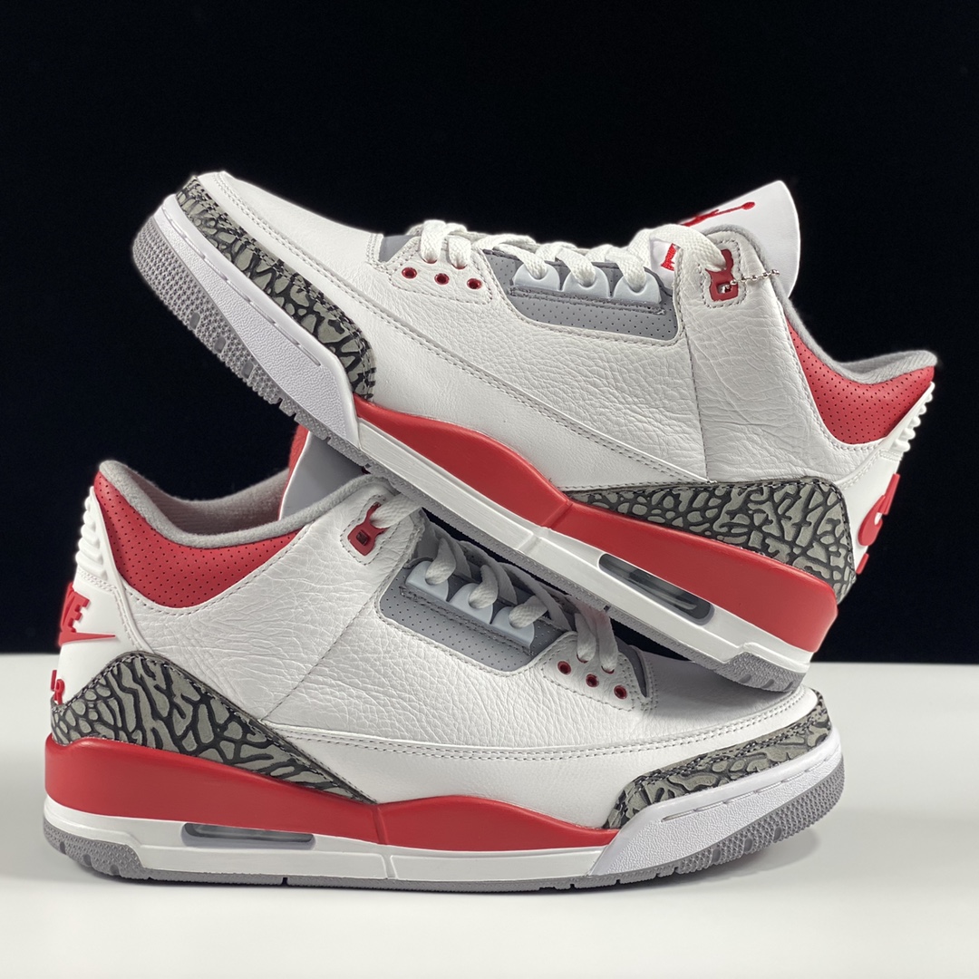 Air Jordan 3 Retro Fire Red 2022 复刻版 AJ3 低筒 休闲鞋 篮球鞋 板鞋 男鞋 DN3707-160