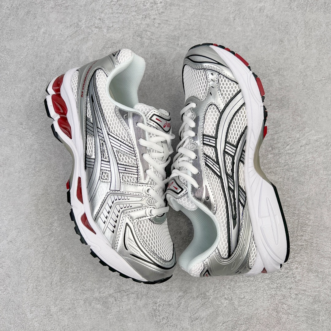 ASICS GEL-KAYANO 14 银色 低筒 运动鞋 跑步鞋  休闲鞋 板鞋 男女同款  1201A019-104