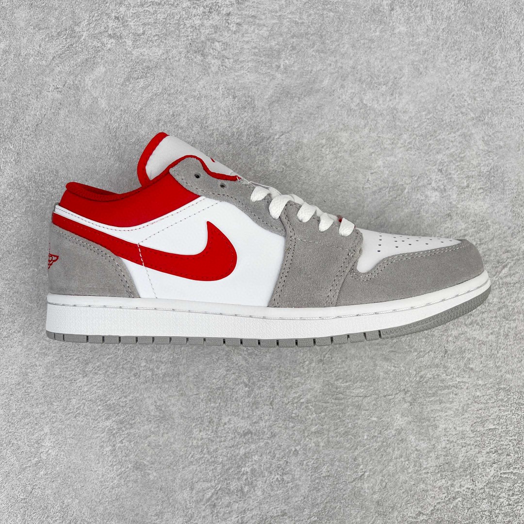 Air Jordan 1 Low SE AJ1 灰白红 板鞋 休闲鞋 女鞋 男鞋 DC6991-016