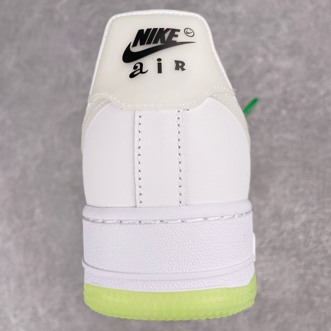 Air Force 1 Low 07 笑脸 白绿 低筒 休闲鞋 板鞋 男鞋 女鞋  CT3228-100