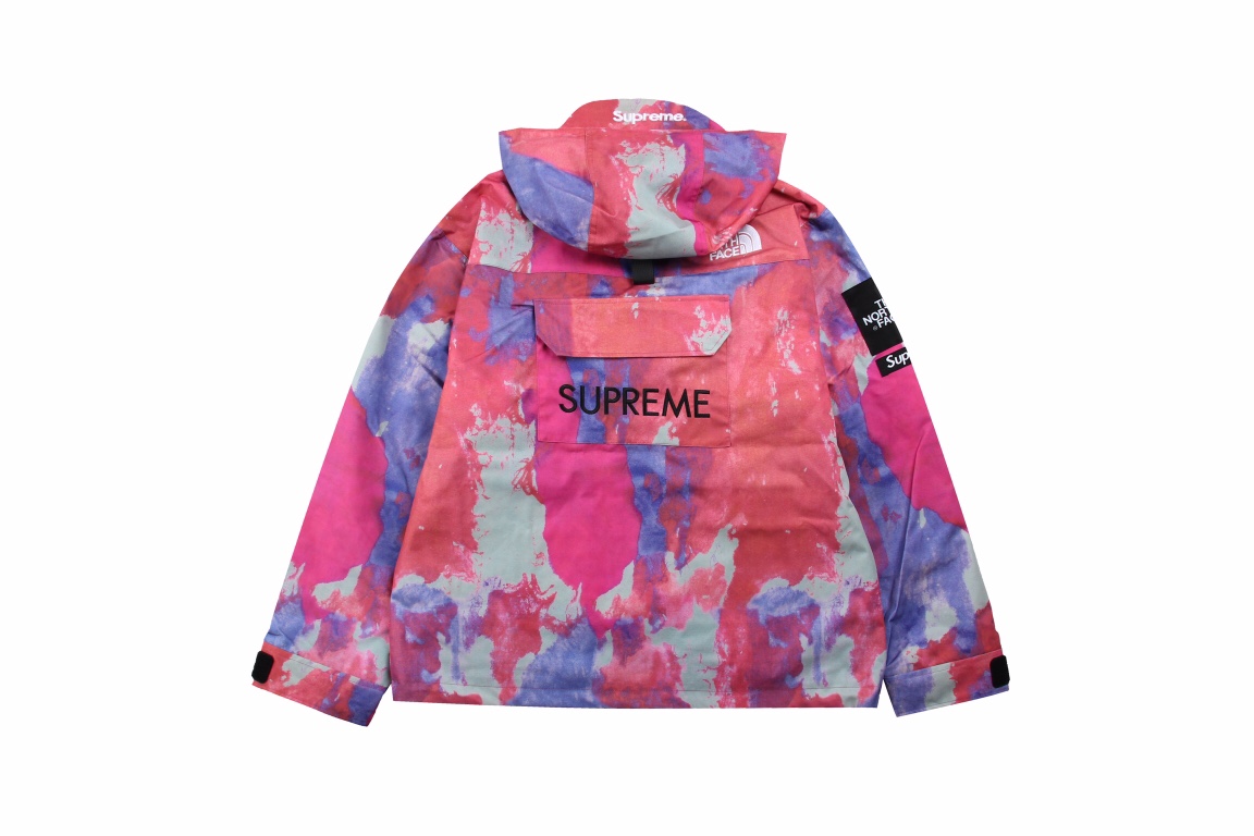 Supreme SS20 Week 13 The North Face Cargo Jacket 聯名款 扎染 迷彩 多口袋 连帽冲锋衣 夾克 防水 防風 外套 男款 女款 SUP-SS20-648