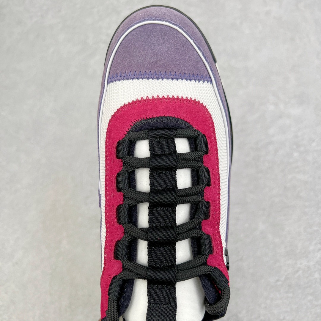 CHANEL 香奈儿 粉紫 绒面 小牛皮 低筒 运动鞋 休闲鞋 跑步鞋 女鞋