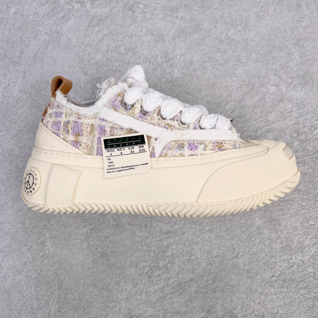 xVESSEL G.O.P. 2.0 MARSHMALLOW Lavender Tweed Lows 吴建豪 棉花糖 紫色 粗花呢变色 低筒 硫化鞋 板鞋 休闲鞋 男鞋 女鞋 F22X63P