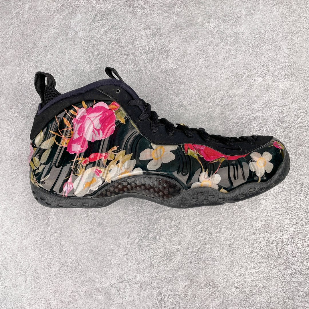 NIKE Air Foamposite One Floral 花卉 黑色 喷泡 篮球鞋 男鞋 碳板 314996-012