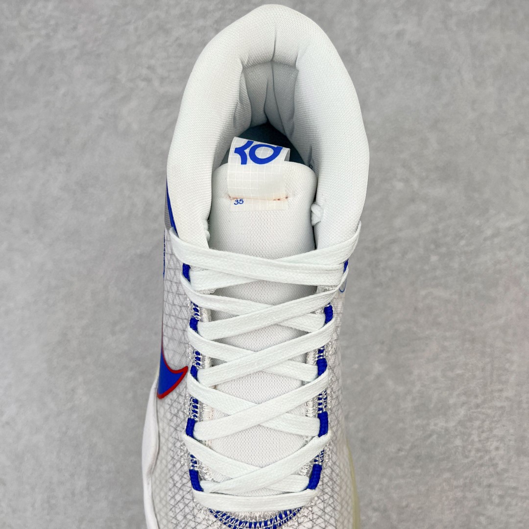 Zoom KD 12 杜兰特 12 白蓝 高筒 减震防滑 实战鞋 篮球鞋 运动鞋 男鞋
