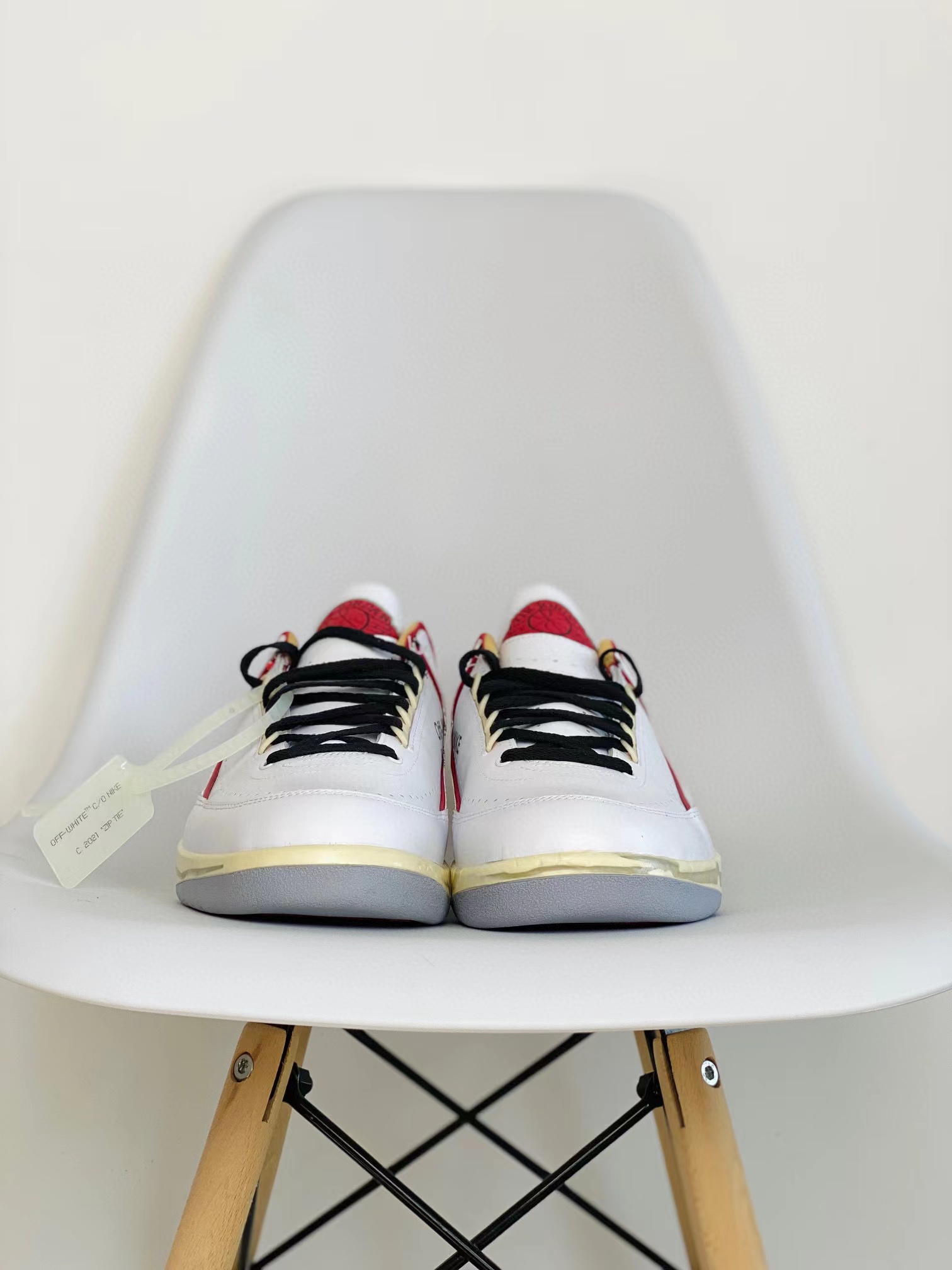 Off-White x Air Jordan AJ2 Low SP 芝加哥 低筒 联名 板鞋 男鞋 女鞋 篮球鞋 DJ4375-106