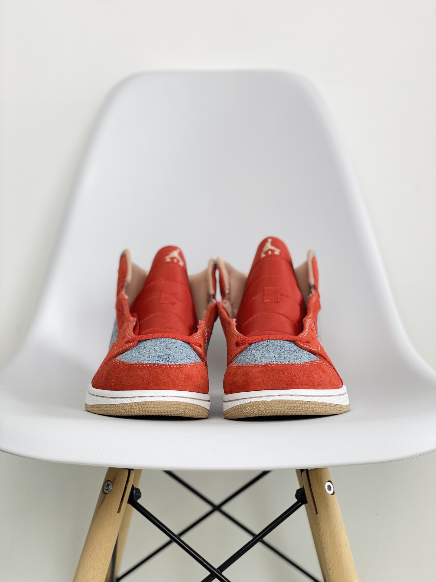 Air Jordan 1 Mid AJ1 Denim 牛仔丹寧 休闲鞋 女鞋 男鞋 情侣鞋 板鞋  DM4352-600