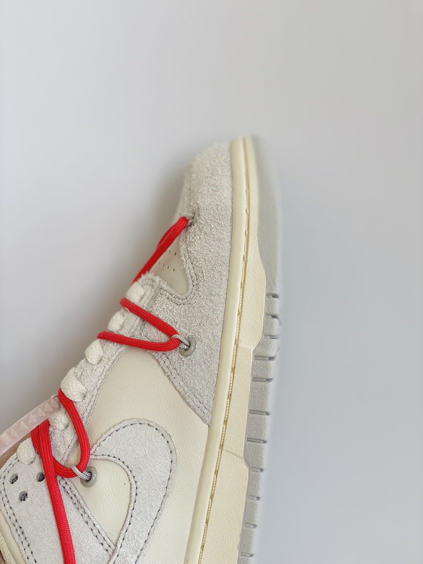 NO.33 Off-White Duunk  Low THE 50-33 灰白 麂皮 低筒 板鞋 休闲鞋 滑板鞋 男鞋 女鞋 DJ0950-118