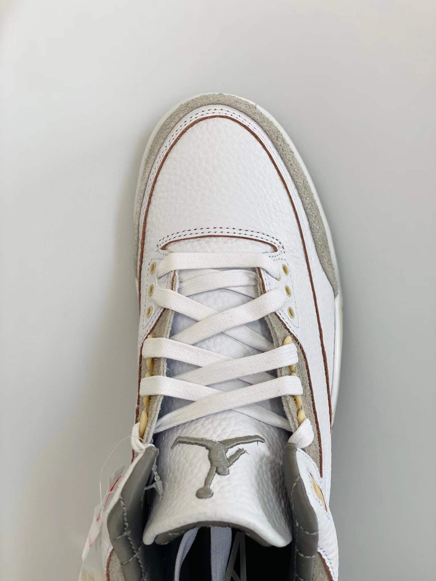 A Ma Maniere Air Jordan 3 Retro Medium Grey AJ 3 低筒 米白灰 休闲鞋 篮球鞋 板鞋 男鞋  DH3434-110