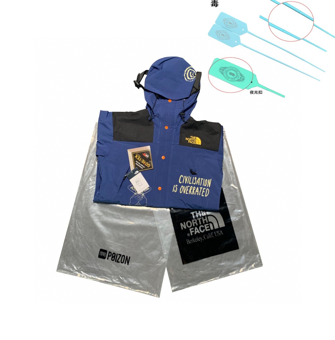 The North Face x Brain Dead 联名款 Printed Mountain Jacket 北面 脑死亡涂鸦冲锋衣 夾克 防水 防風 外套 男款 女款 NF0A4QR9JC6