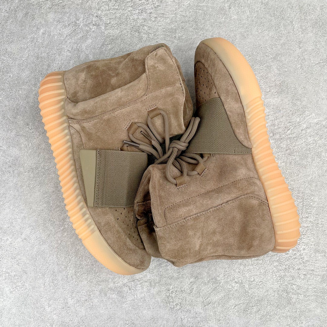 originals Yeezy Boost 750 Light Brown Gum 棕色 高筒 休闲鞋 运动鞋 男鞋 BY2456