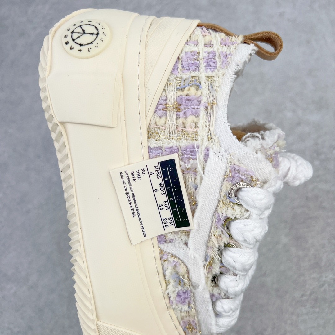 xVESSEL G.O.P. 2.0 MARSHMALLOW Lavender Tweed Lows 吴建豪 棉花糖 紫色 粗花呢变色 低筒 硫化鞋 板鞋 休闲鞋 男鞋 女鞋 F22X63P
