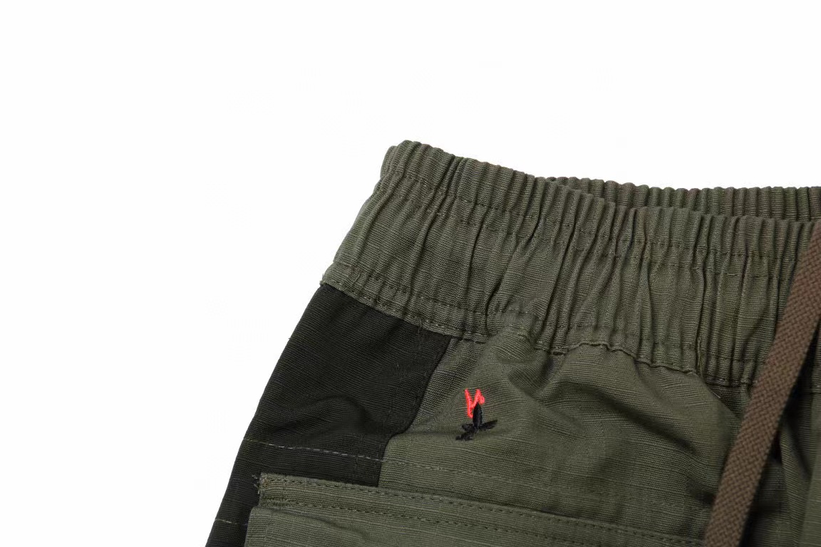 Air Jordan 6 Travis Scott  綠色 聯名 多口袋工裝休閒褲 長褲 直筒褲 棉褲 中腰 春秋款 男款 CQ4394-222