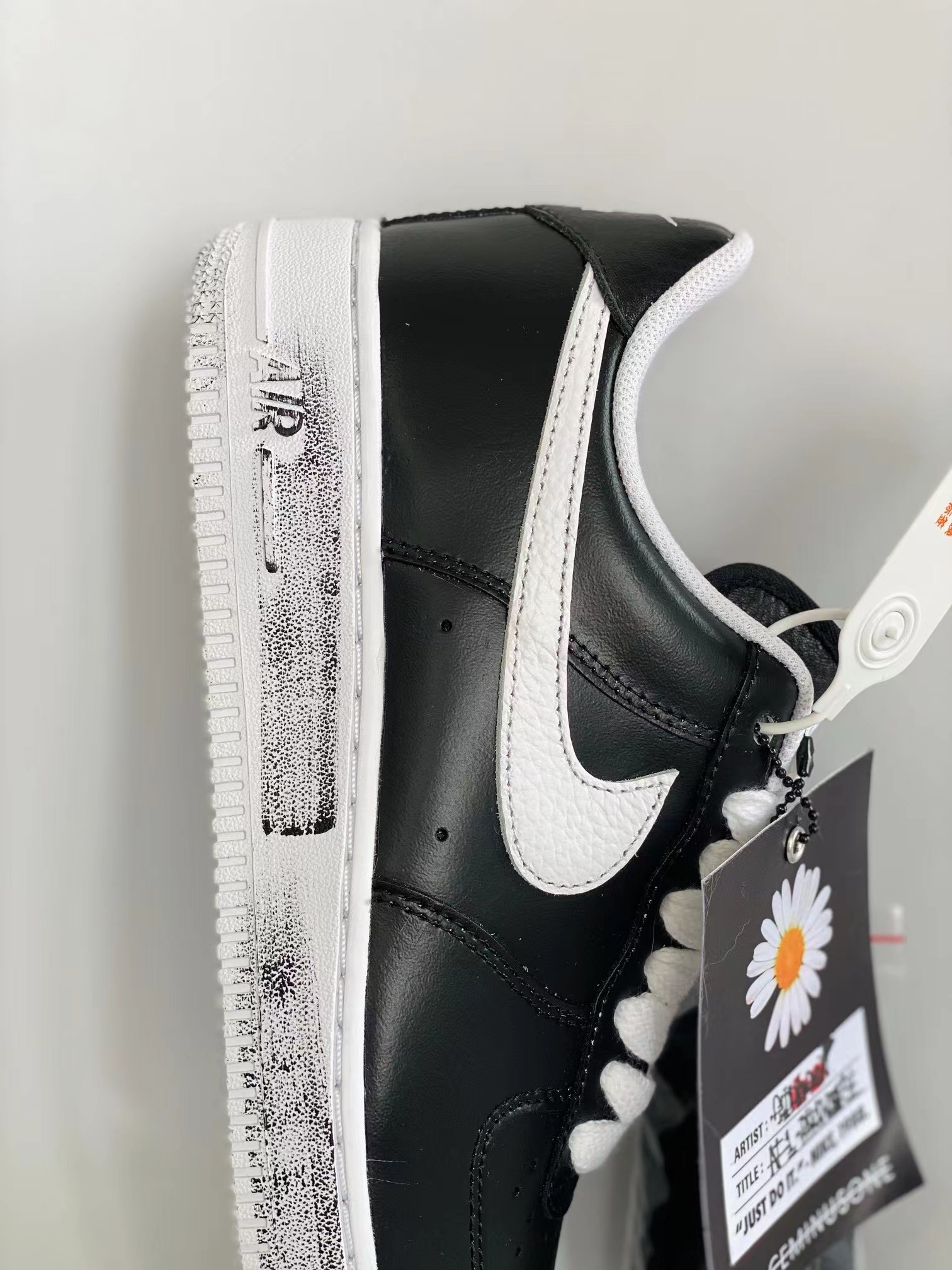 PEACEMINUSONE Air Force 1 Low PMO 黑色 刮刮乐 小雏菊 权志龙 低筒 休闲鞋 板鞋 男鞋 女鞋  AQ3692-001