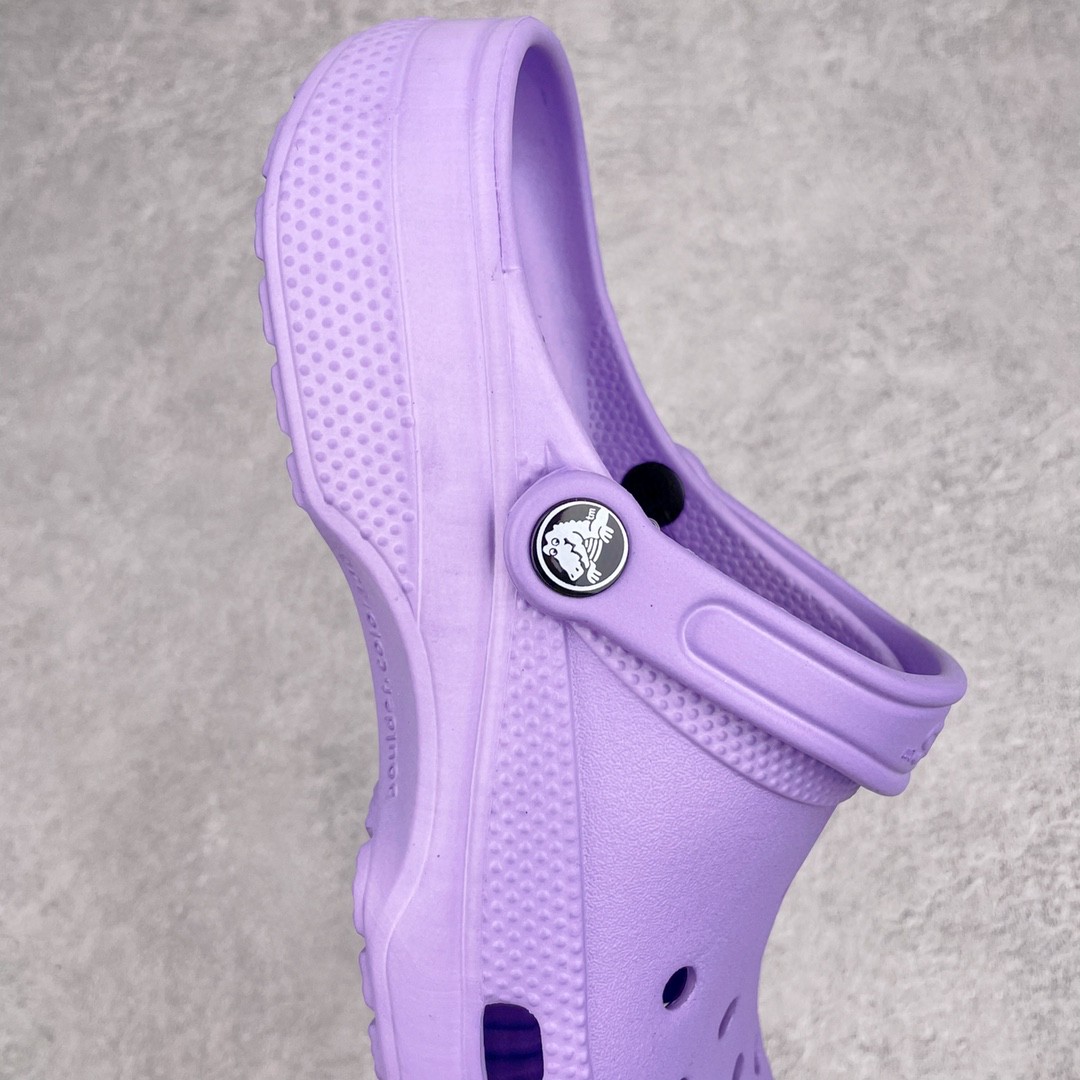 Crocs 淡紫色 洞洞鞋 凉鞋 室内外 拖鞋 沙滩鞋 男女同款 10001-5PR