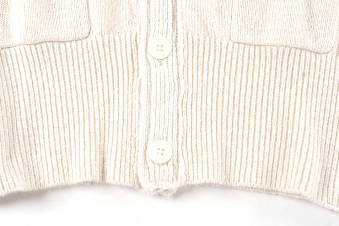 Thom Browne 21FW 四条纹单排扣羊毛衫米白色 针织衫 开衫 毛衣 外套 长袖 男女同款 