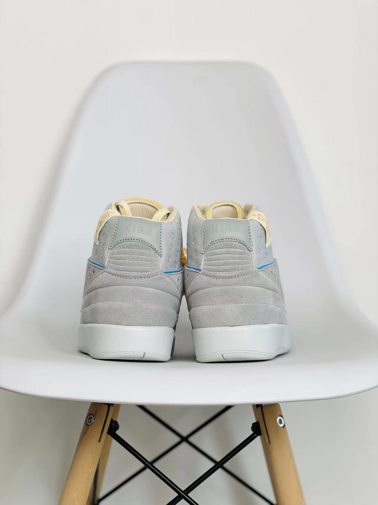 Union LA Air Jordan AJ2 Grey Fog 高筒 灰蓝 复古篮球鞋 男鞋  DN3802-001