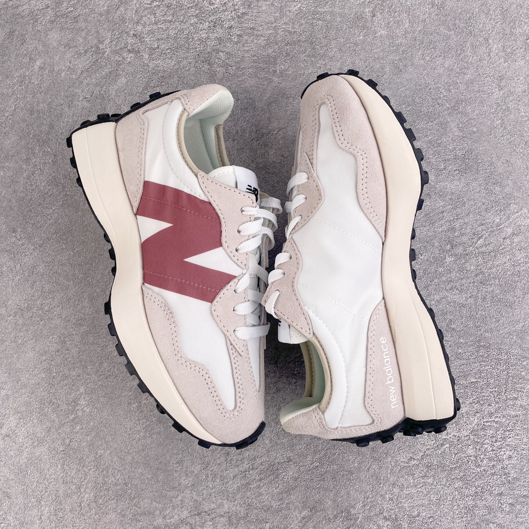 New Balance 327 灰红  低筒 复古慢跑鞋 休闲鞋 板鞋 运动鞋 男鞋 女鞋 WS327CD