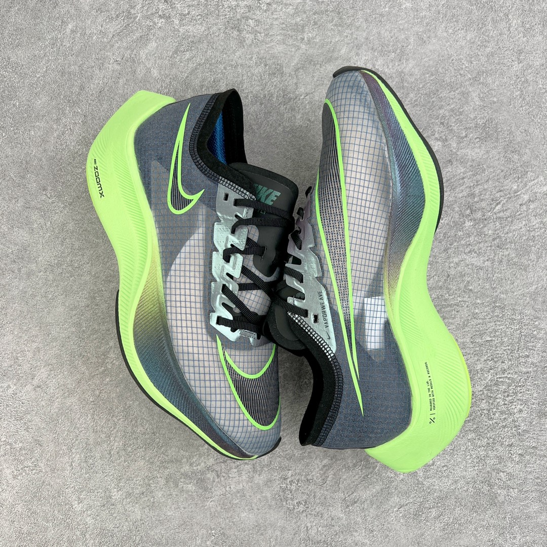 zoomX Vaporfly Next%  黑绿 低筒 减震防滑 运动鞋 跑步鞋 男鞋 女鞋 AO4568-400