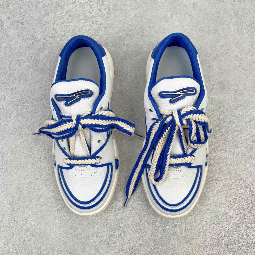 The Last Redemption Spacecourt系列 蓝色 低筒 复古休闲鞋 板鞋 运动鞋 男鞋 女鞋 TLR22SS11200102BU