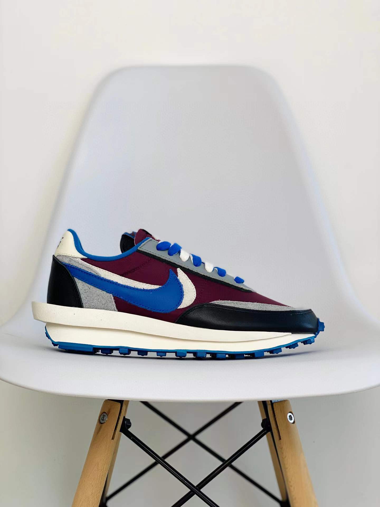 Undercover x Sacai x NK LDV Waffl Daybreak双勾 华夫 复古时鞋 休闲鞋 透气网面 运动鞋 男鞋厚底 女鞋增高 DJ4877-600