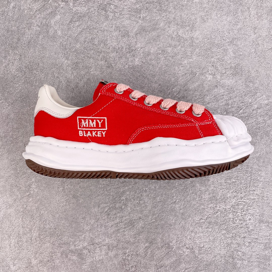 MIHARA YASUHIRO Original MMY 三原康裕 红色 低筒 溶胶鞋 帆布鞋 板鞋 休闲鞋 增高鞋 男鞋 女鞋 