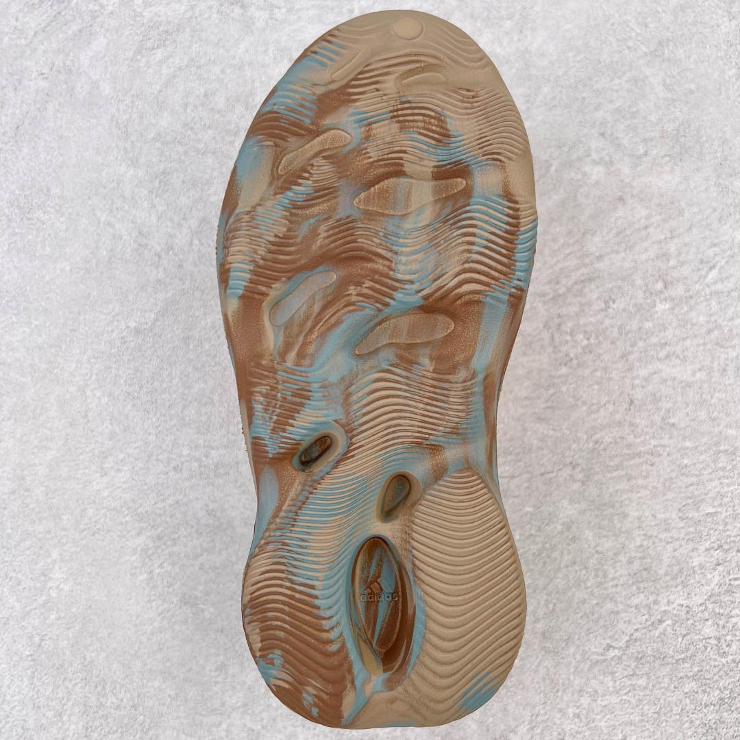 adidas originals Yeezy Foam Runner MX Sand Grey 蓝褐粉 低筒 洞洞鞋 休闲鞋 拖鞋 童鞋 GY3970