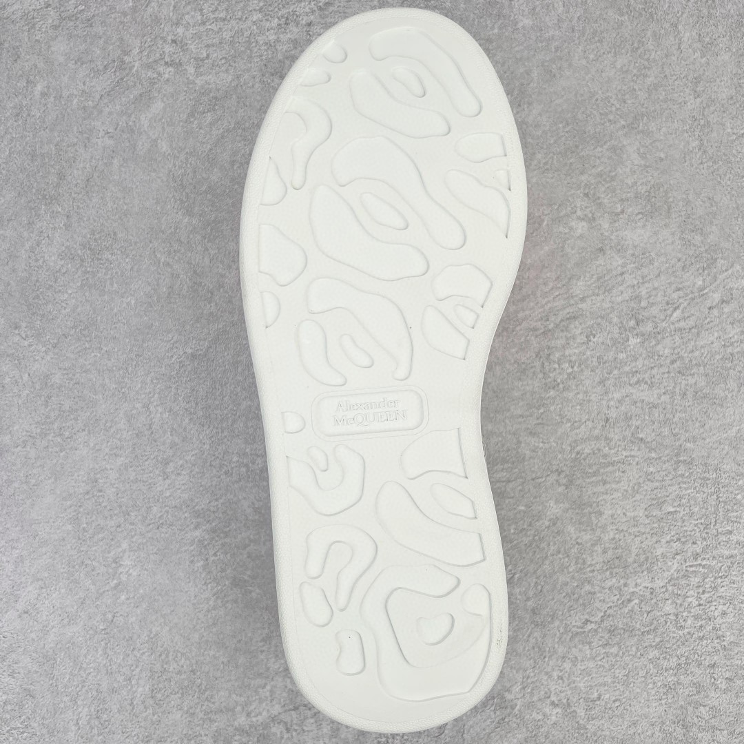 Alexander McQueen 麦昆 黑白 皮尾 低筒 板鞋 休闲鞋 厚底鞋 增高鞋 男鞋 女鞋 553680WHGP59061