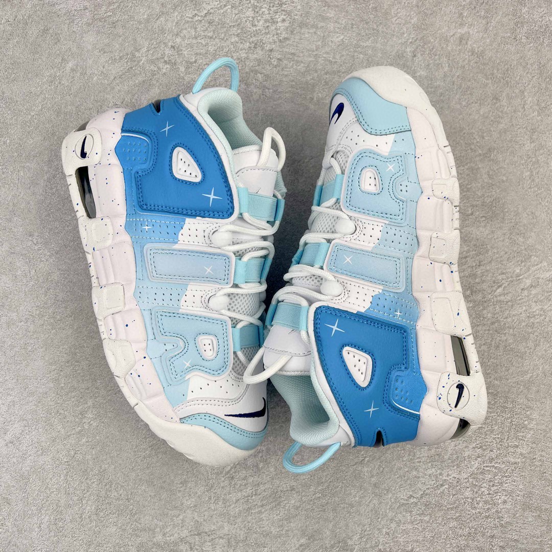 Nike Air More Uptempo ’96 OG 皮蓬 大AIR 白蓝拼接 低筒 篮球鞋 男鞋 女鞋