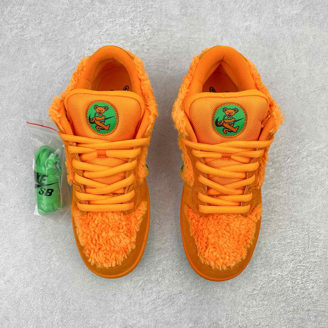 Grateful Dead x SB Dunk Low Orange Bear 跳舞小熊 橙绿 低筒 复古板鞋 休闲鞋 男鞋 女鞋 CJ5378-800