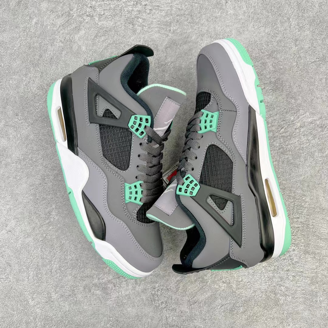 Air Jordan 4 AJ4 Retro Green Glow 灰绿 低筒 男鞋 女鞋 籃球鞋 板鞋 308497-033