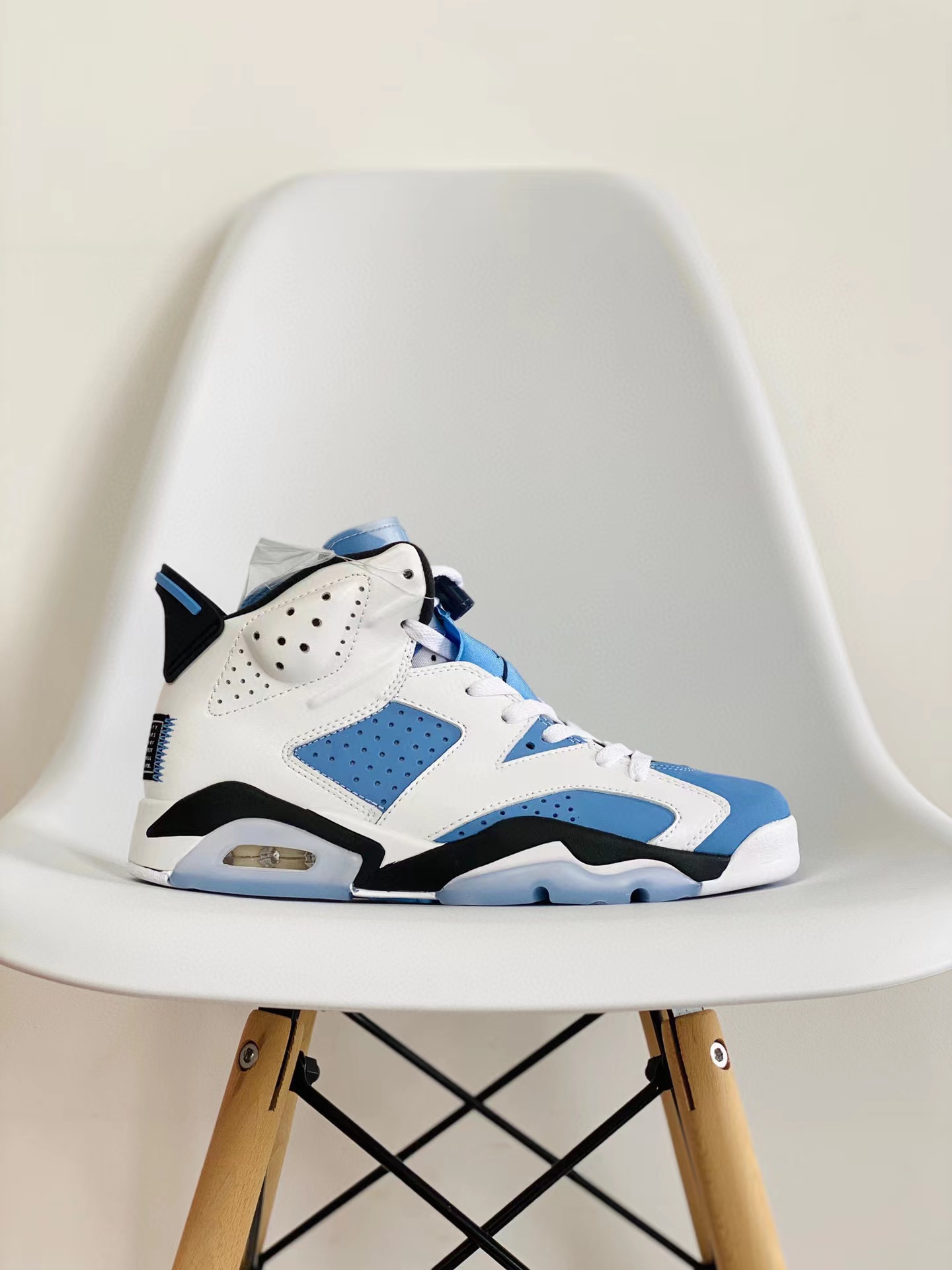 Air Jordan 6 AJ6 University Blue 北卡蓝 大学蓝 白蓝 高筒 男鞋 休闲鞋 板鞋 篮球鞋 CT8529-410