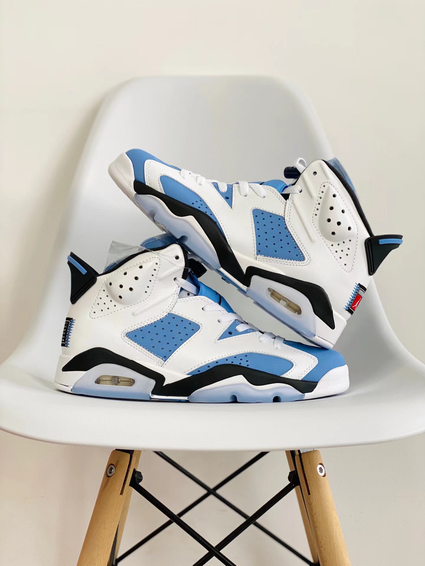 Air Jordan 6 AJ6 University Blue 北卡蓝 大学蓝 白蓝 高筒 男鞋 休闲鞋 板鞋 篮球鞋 CT8529-410