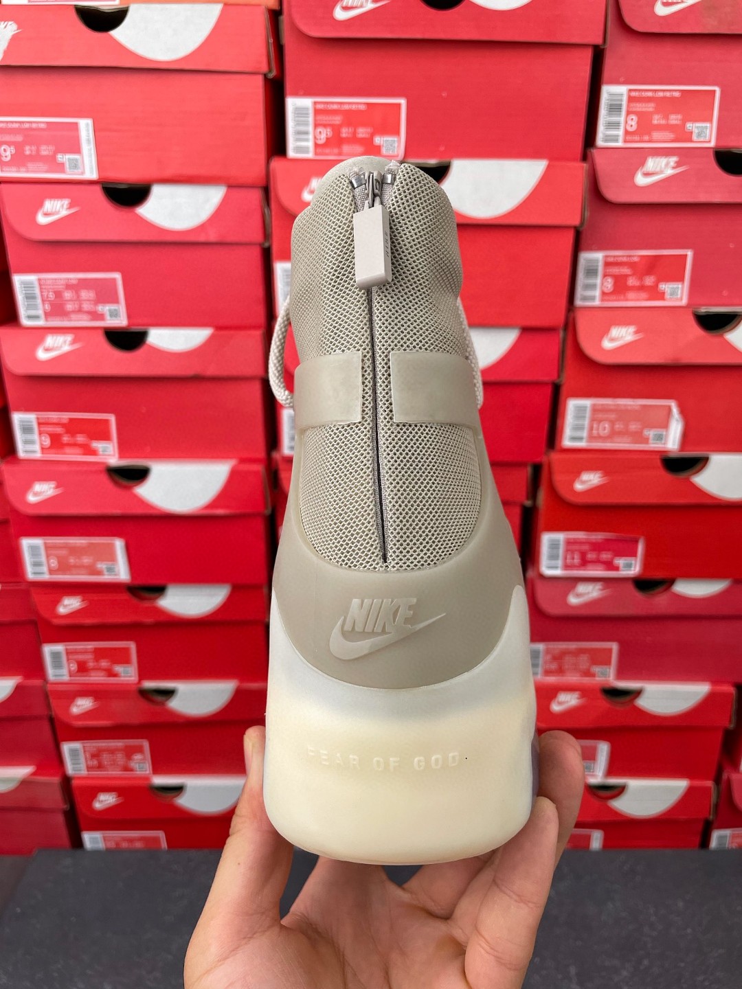 Nike Air Fear of God 1 Oatmeal FOG 燕麦黄 高筒 篮球鞋 球鞋 实战鞋 运动鞋 AR4237-900