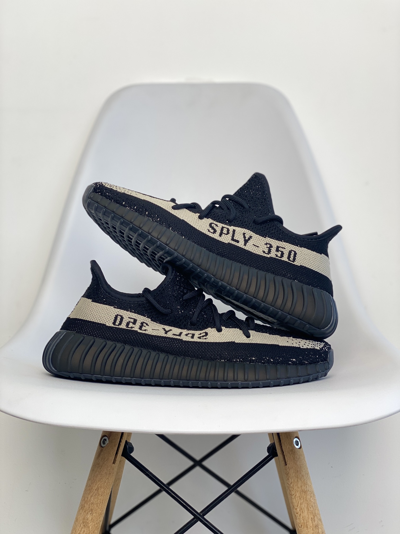 adidas originals Yeezy Boost 350 V2 Core Black 黑白 2022 低筒 休闲鞋 运动鞋 男鞋 女鞋 BY1604-2022