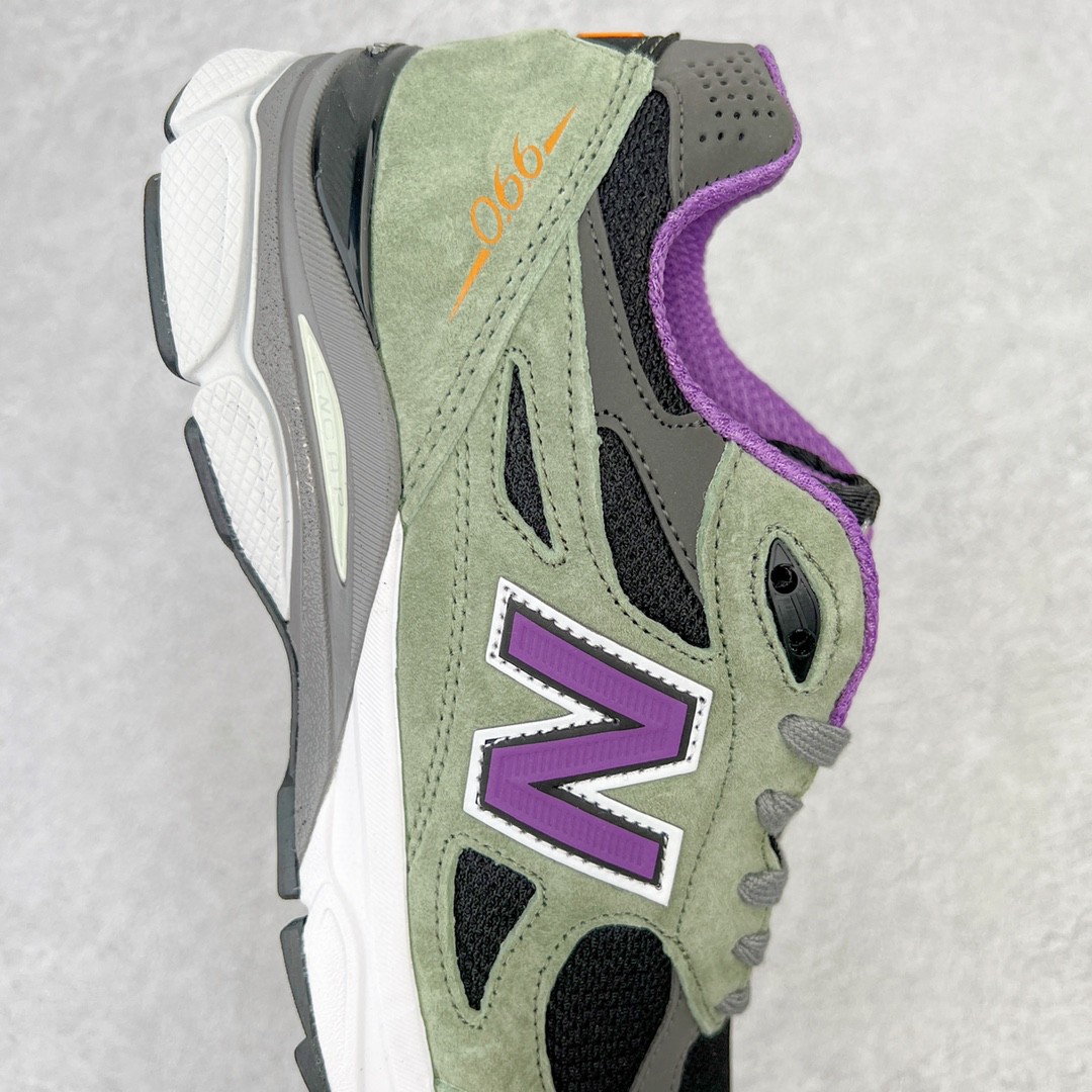 New Balance 990 V3 Teddy Made 军绿色 低筒 复古跑鞋 休闲鞋 板鞋 运动鞋 男鞋 女鞋 M990TC3