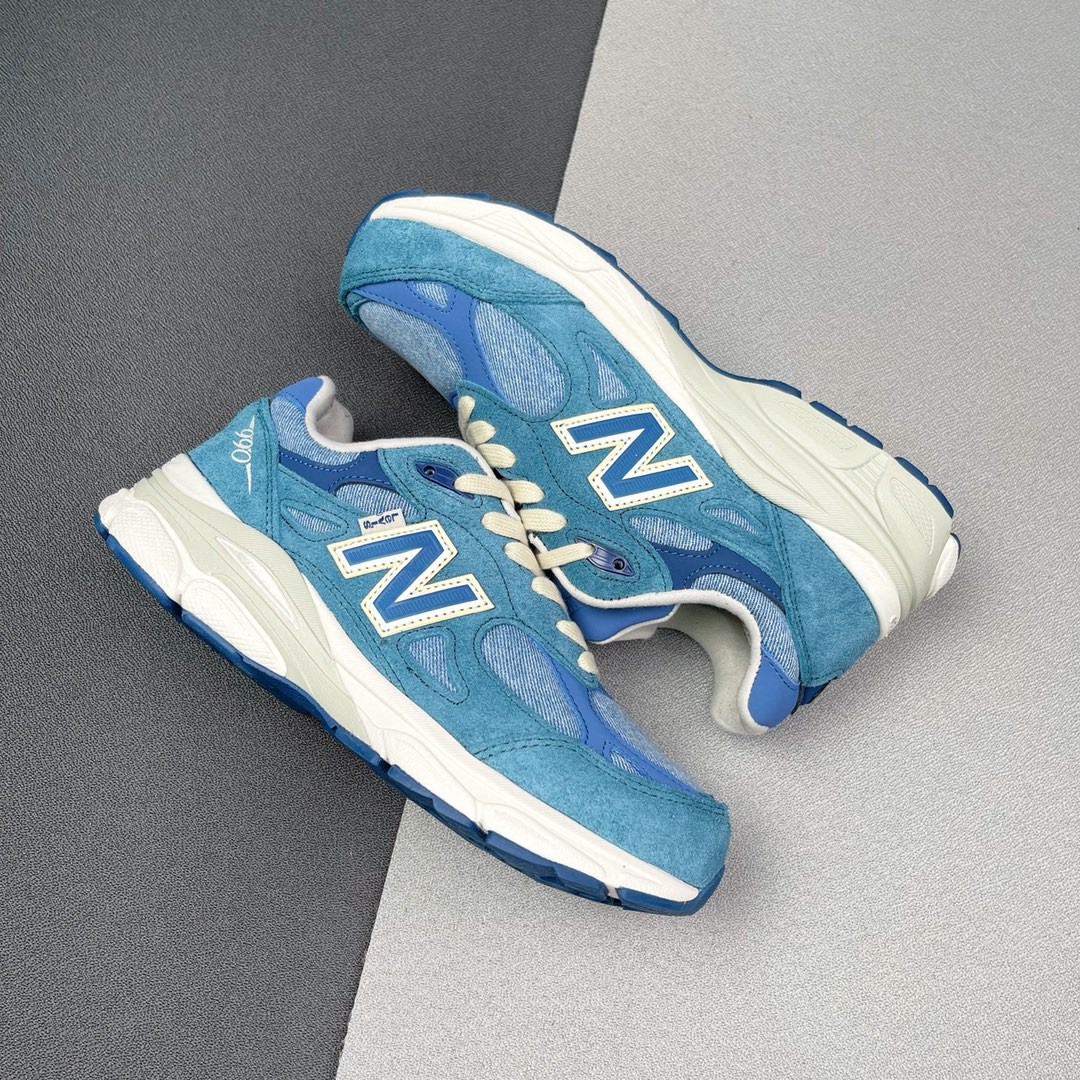 Levi's x New Balance 990 V3 牛仔蓝 低筒 复古跑鞋 休闲鞋 板鞋 运动鞋 男鞋 女鞋 M990LI3