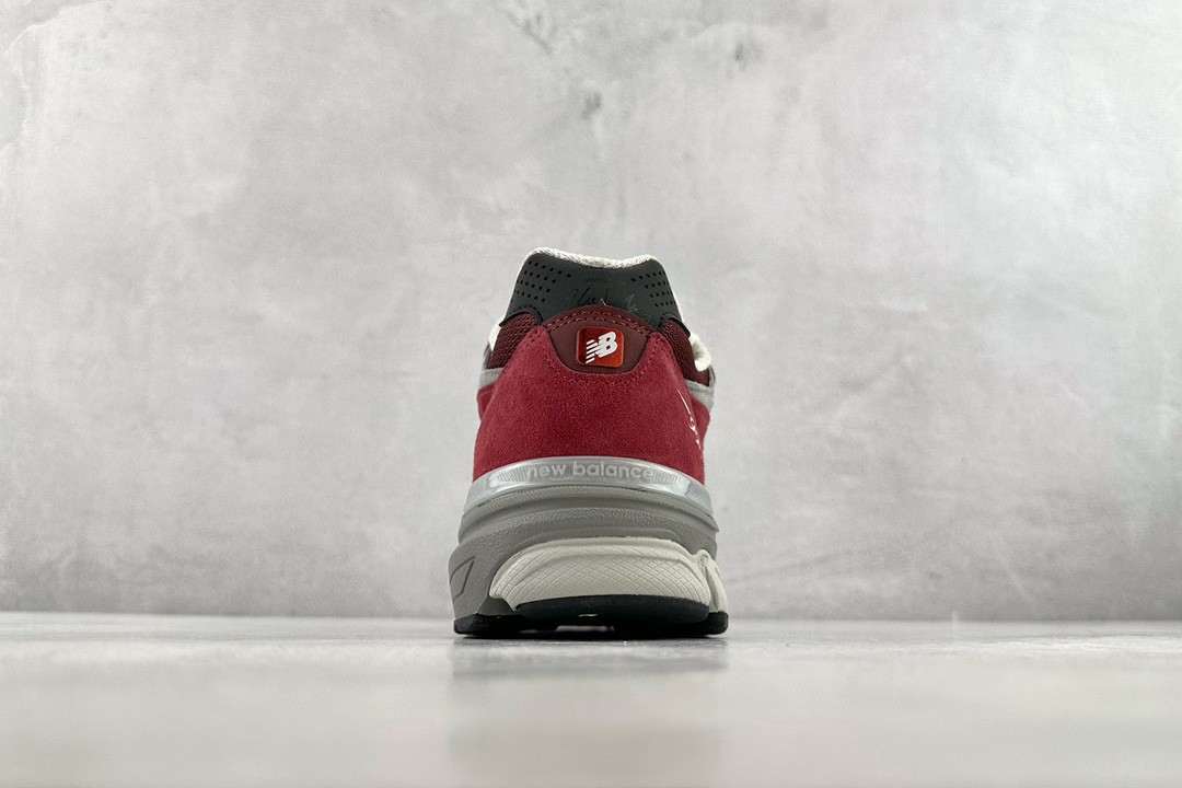 New Balance 990 V3 Teddy Made 酒红色 低筒 复古跑鞋 休闲鞋 板鞋 运动鞋 男鞋 女鞋  M990TF3