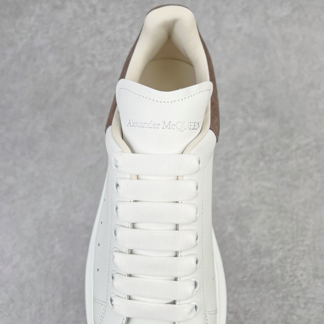 Alexander McQueen 麦昆 白棕 低筒 板鞋 休闲鞋 厚底鞋 增高鞋 男鞋 女鞋 553680WIBN29784