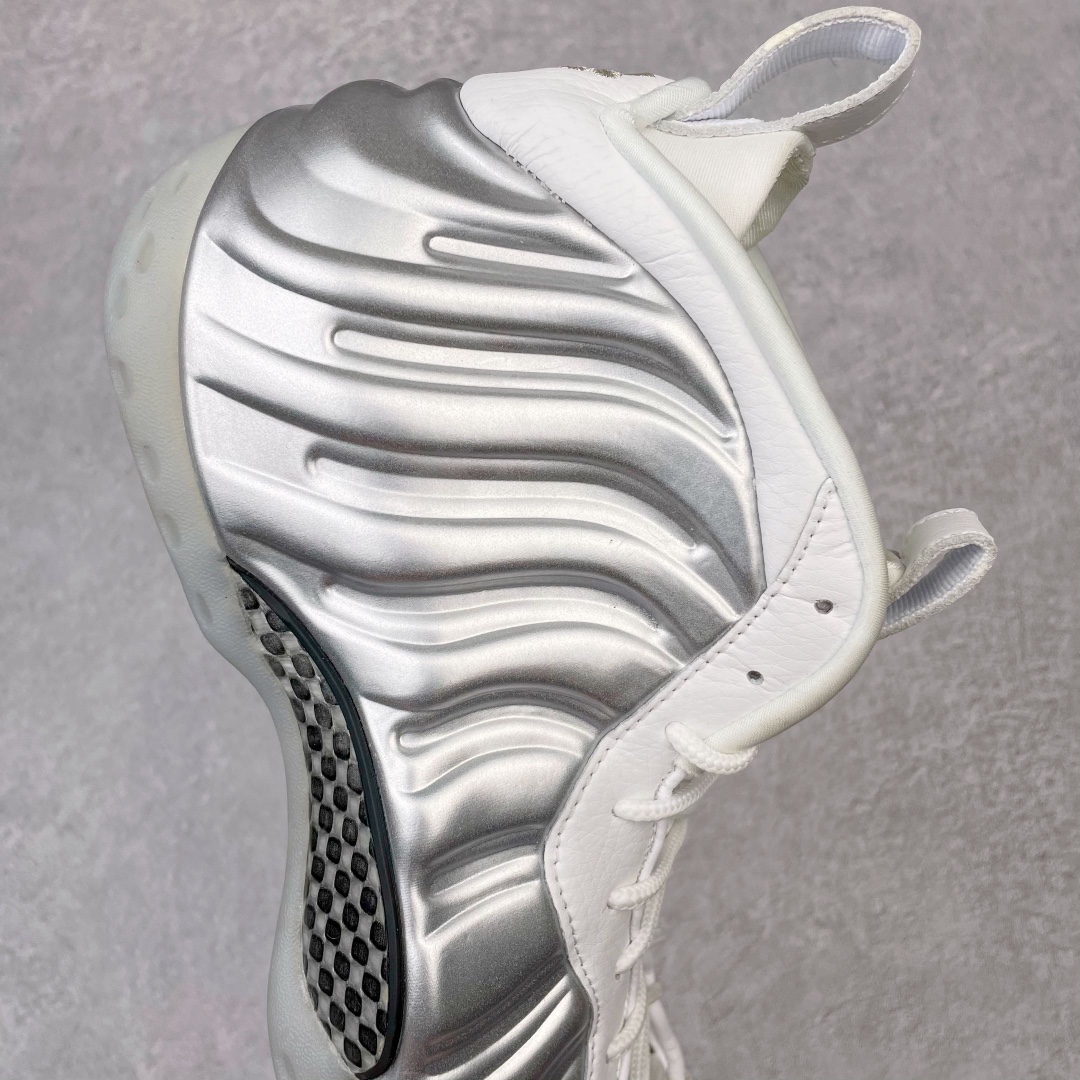 NIKE Air Foamposite One Chrome White 银喷 喷泡 篮球鞋 男鞋 碳板 AA3963-100