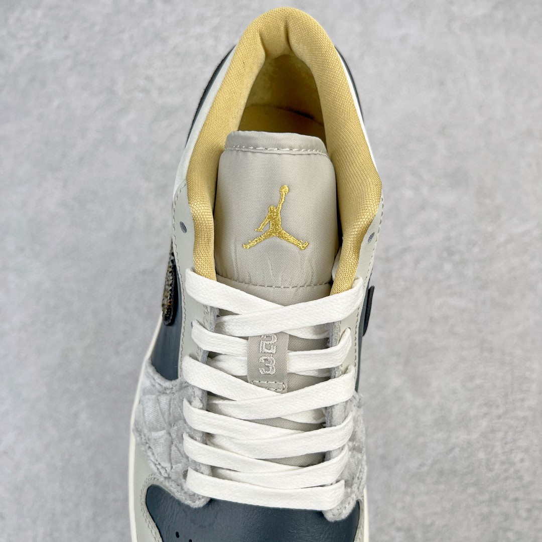 Air Jordan 1 Low SE AJ1 黑灰 绸缎 低筒 休閒鞋 板鞋 男鞋 DV1762-001