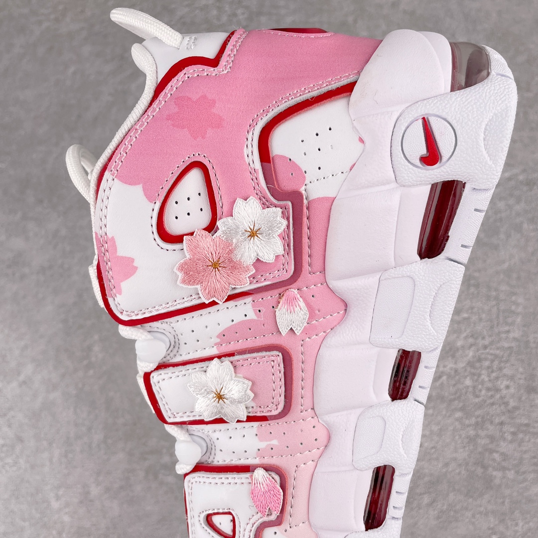 Air More Uptempo GS 樱花刺绣 男鞋 女鞋 休闲鞋 板鞋 篮球鞋 DJ5988-100