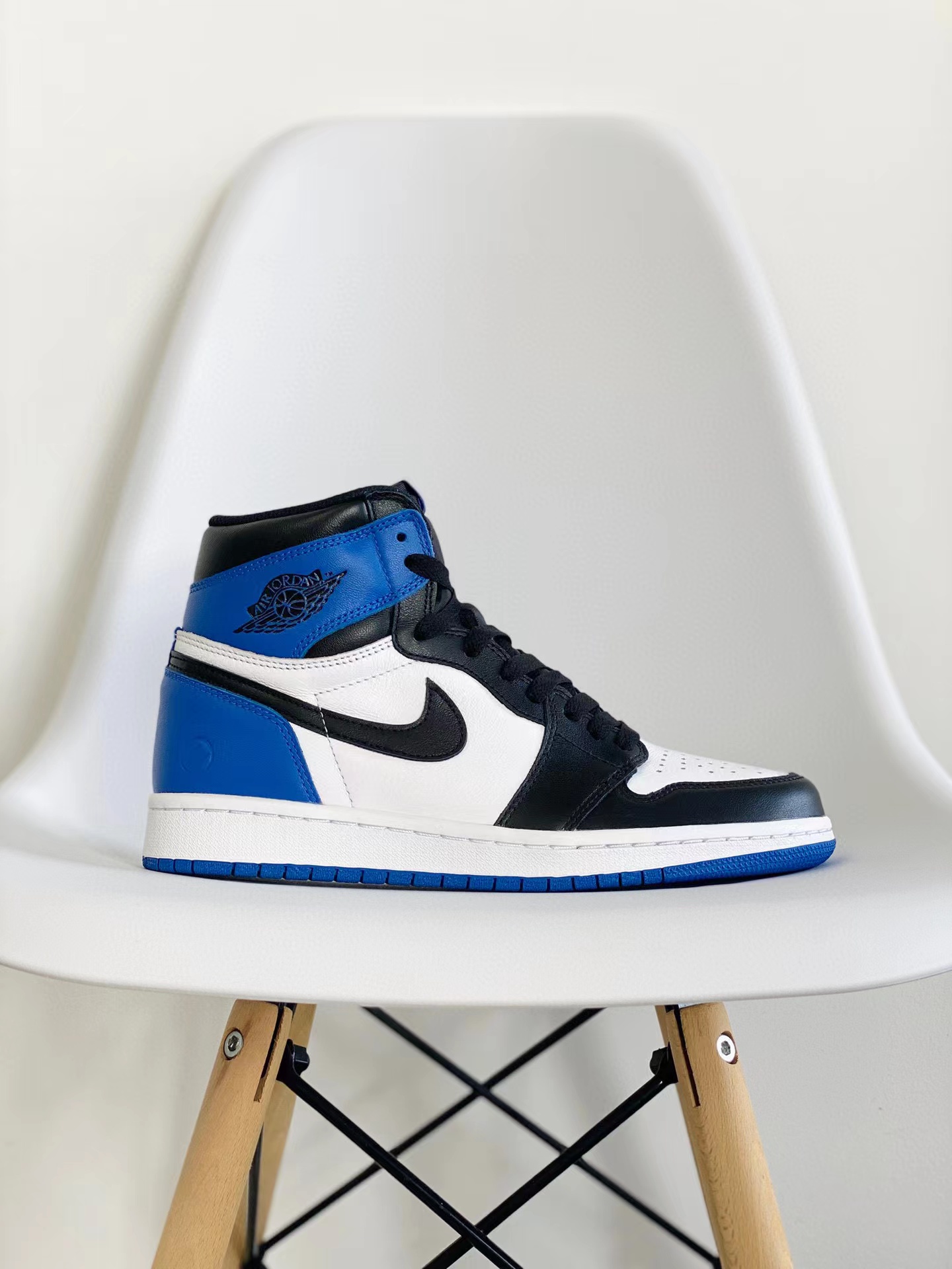 Fragment Design Air Jordan 1 AJ1 Retro 藤原浩 大閃電 篮球鞋 高筒 休闲鞋 男鞋 板鞋  716371-040