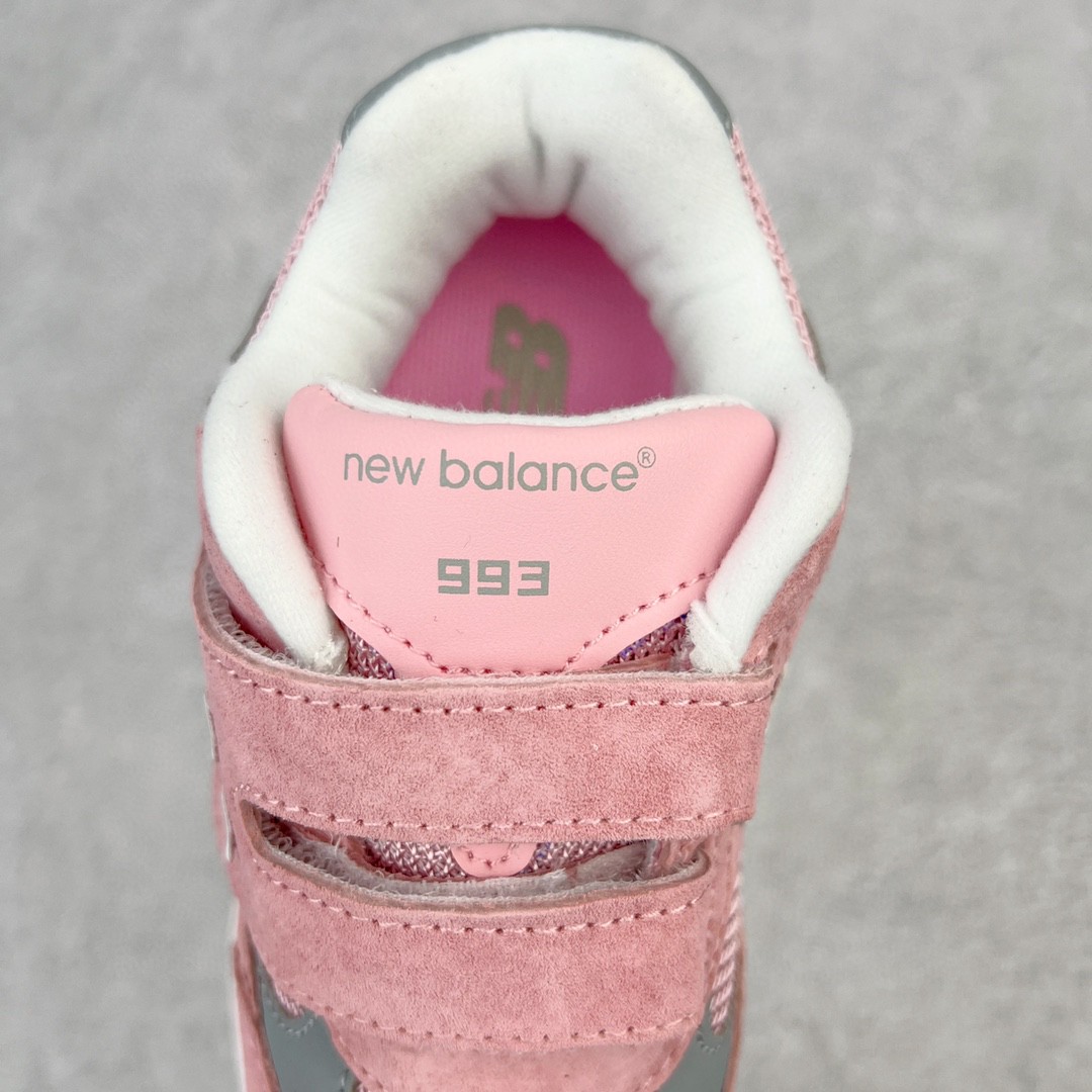 New Balance 993 系列 粉色 低筒 运动鞋 休闲鞋 板鞋 童鞋 