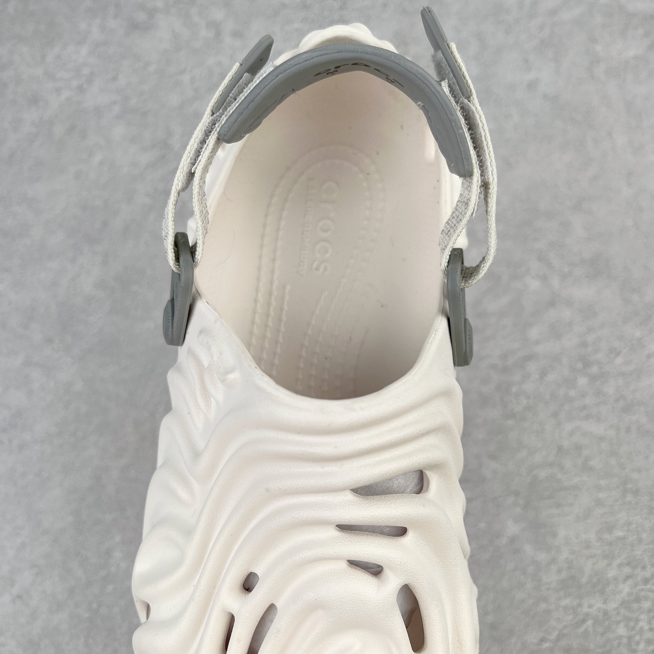 Salehe Bembury Crocs Pollex Clog Stratus 云雾白 室内外 拖鞋 沙滩鞋  男女同款 207393-309