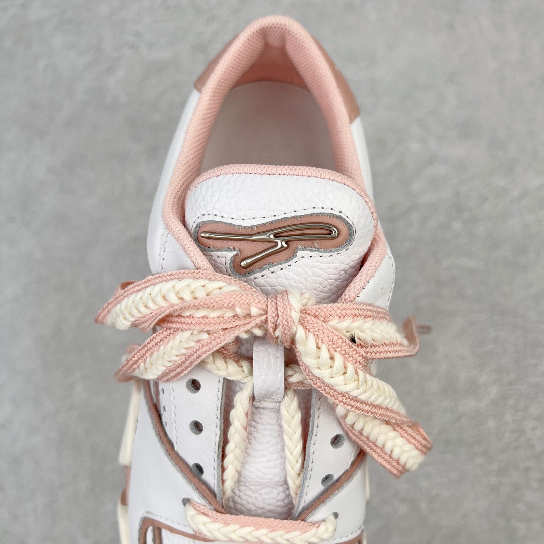 The Last Redemption Spacecourt系列 粉色 低筒 复古休闲鞋 板鞋 运动鞋 男鞋 女鞋 TLR22SS11200102PK